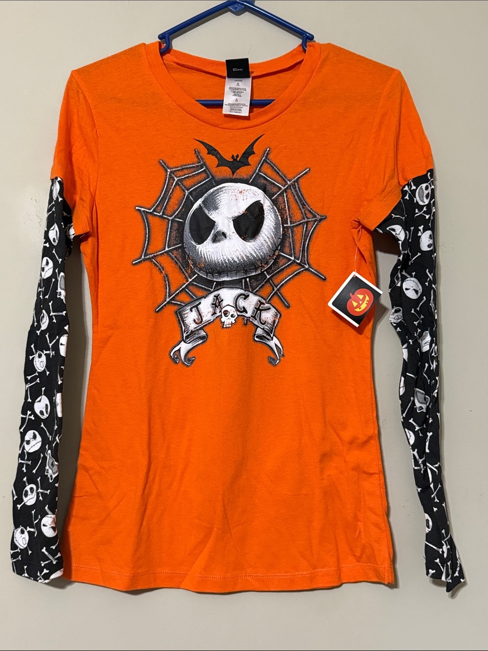 Disney’s Tim Burton’s The Nightmare Before Christmas junior long sleeve tee